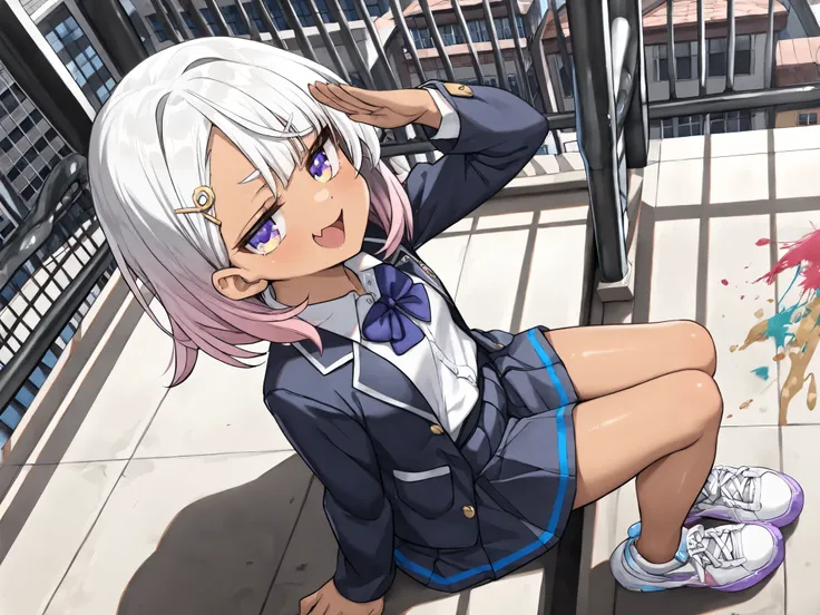 ((Masterpiece)), ((best quality)), (8K), (from above), (detailed background:1.3), (super detail:1.2), (High Definition:1.2), (Professional Photography:1.2), (very aesthetic:1.2), (absurdres:1.2), (cinematic lighting), ((1girl)), (cute young girl), ((brown-...