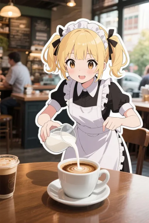 現実世界で働く二次元キャラクター