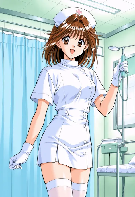 Score_9, score_8_up, score_7_up, source_anime, MochidaMahoko, solo, brown hair, brown eyes, medium hair, breasts, 1990s (style), kadoi aya style, (best quality), (high quality), {masterpiece}, extremely delicate and beautiful, ultra-detailed, beautiful det...