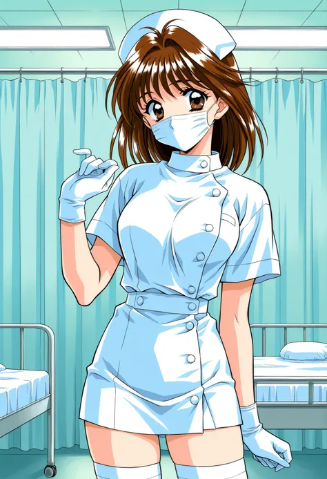 Score_9, score_8_up, score_7_up, source_anime, MochidaMahoko, solo, brown hair, brown eyes, medium hair, breasts, 1990s (style), kadoi aya style, (best quality), (high quality), {masterpiece}, extremely delicate and beautiful, ultra-detailed, beautiful det...