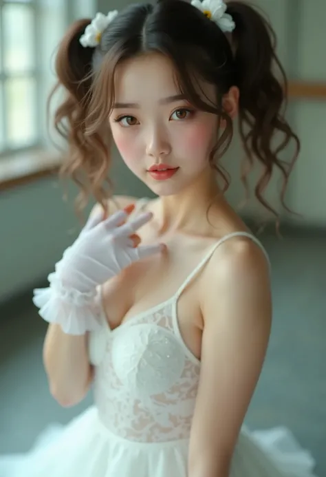 ((RAW Photo), Absurds, (Absurd Resolution)), (Masterpiece, Best Quality), ((Hyperrealism, Photorealistic)), (AI Fantasy), (masterpiece, highest quality, amazing quality), (realistic pupil, luminous tan eyes), (beautiful girl, 21 years old, haiz_ai, in the ...