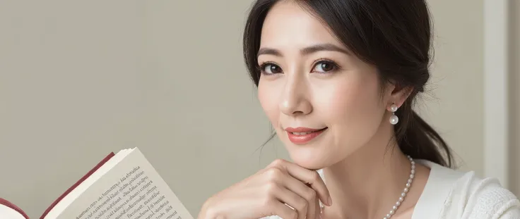 mature women, high resolution, masterpiece, highest quality, high detail, (formal:1.4), (realistic:1.2, 超realistic:1.1, realistic:1.37), (Clear Focus:1.4), physically-based rendering, Unrivaled beauty, (Extreme beauty), (48 years old,: 1.4), Japanese, ...