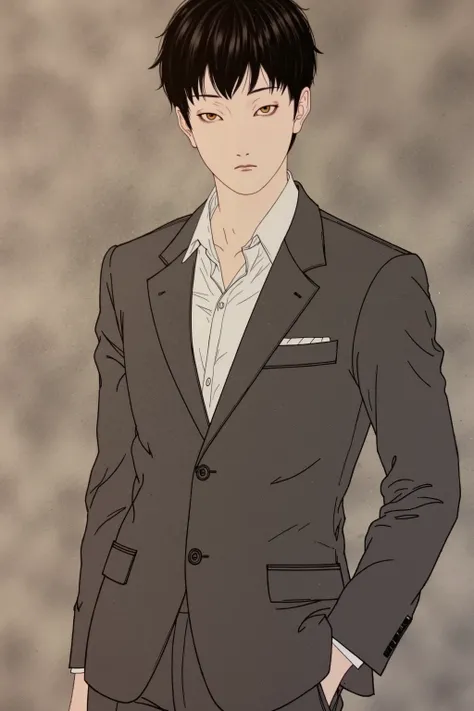 1 man,wearing Suit,cool,gentle man
