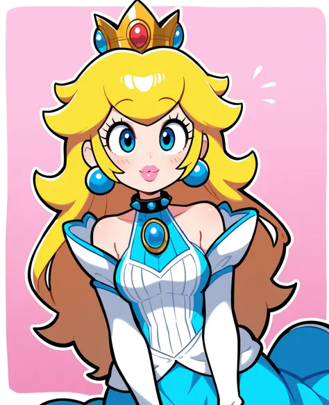 High Quality high image quality Princess Peach lost in reality