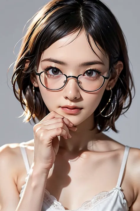 メガネ女子