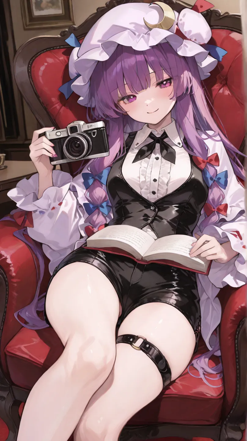パチュリーさんと一緒