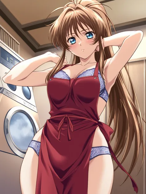 masterpiece, Highest Quality, newest, high image quality, No posts , 1 girl on break day, Yokota Mamoru Style,1 girl on break day, thin face,motion line on one side, solo score_core_8_up、score_7_up、source_anime,solo,1 girl, blush
Asai Ayaka,brown hair, ...