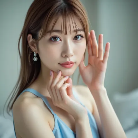 winning work, captures the essence of an attractive Japanese woman in a dynamic pose, RAW format , professional lighting, Taken with Ultra High Resolution Camera , 8K Ultra HD images, (Ultra Clear Focus), ultra-realistic photo, (very well detailed), (bea...