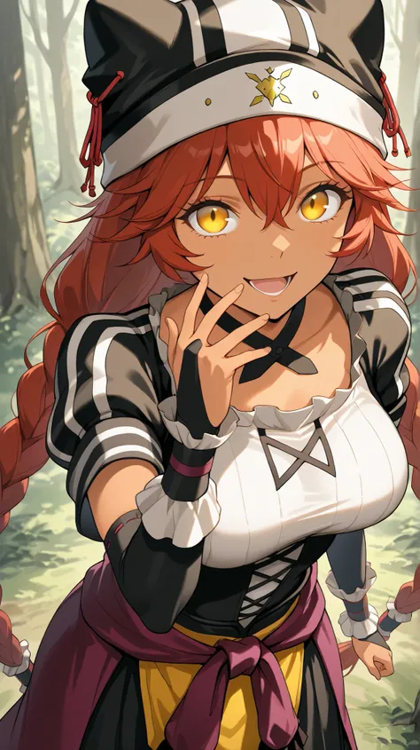 Lupusregina_Beta, overlord \(maruyama\)
High quality ,  best quality , masterpiece,  High Resolution , detailed face( LoRA: Lupusregina),anatomically correct, detailed hair Style( LoRA: Lupusregina),
solo, 1 girl,adult
red hair, twin braids, long hair, hai...