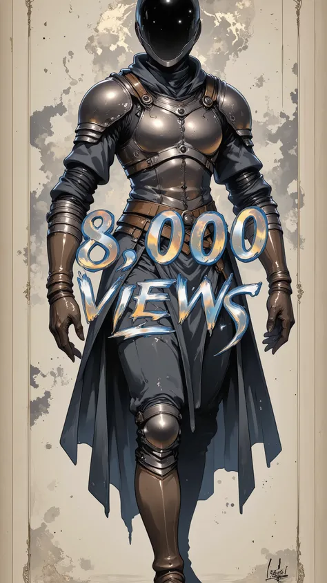 (((article, "Thank you for 8K views ", Add text"Thank you 8K views", holographic big font)))(news style:1.5), (((overlay text on a character))) {x}、(ink wash painting)
