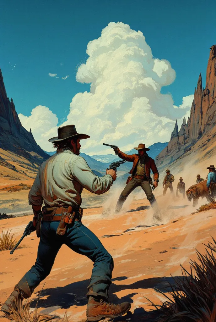 Duel on desert