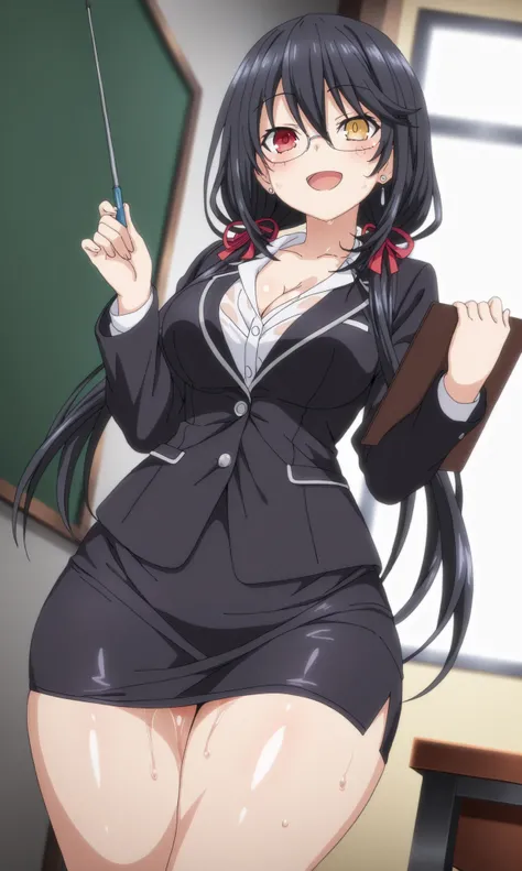 Score_9, Score_8_up, Score_7_up, rating_safe, ((high resolution, 8k, masterpiece, best quality, hd)), perfect hands, 1 girl, solo, perfect anatomy, focus on character, anime style, ((, curvy, wide hips, thick and voluptuous thighs)), ())), sexy, waist, shi...