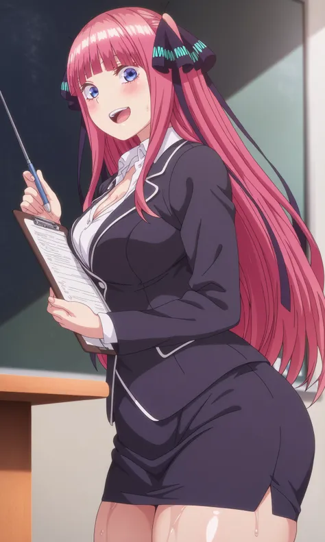 Score_9, Score_8_up, Score_7_up, rating_safe, ((high resolution, 8k, masterpiece, best quality, hd)), perfect hands, 1 girl, solo, perfect anatomy, focus on character, anime style, ((, curvy, wide hips, thick and voluptuous thighs)), ())), sexy, waist, shi...