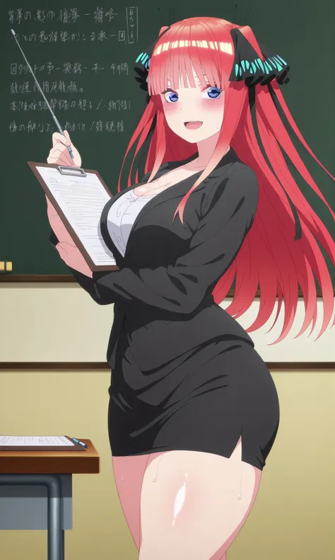 Score_9, Score_8_up, Score_7_up, rating_safe, ((high resolution, 8k, masterpiece, best quality, hd)), perfect hands, 1 girl, solo, perfect anatomy, focus on character, anime style, ((, curvy, wide hips, thick and voluptuous thighs)), ())), sexy, waist, shi...