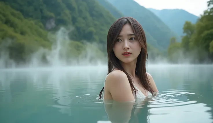 (( Highest Quality 、masterpiece、、 Highest quality ki 、 Super fine 、 winning work )、(( ( nude:1.8、 Naked、 Naked girls:1.8)))、( accurate anatomy:1.1)、( Upper body reflection :1.2)、( look at me and laugh :1...