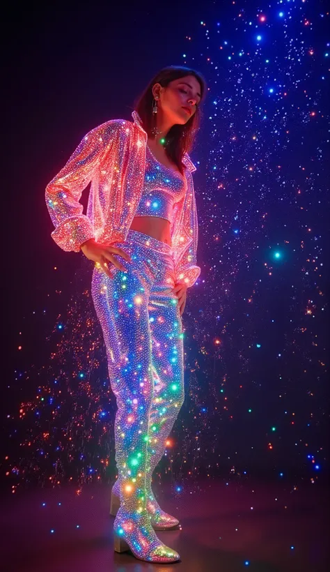 Analog image, photography, natural textures, highly realistic light, made of silver stars, editorial, new album cover in the style of abstract artist, instax, playful performance art, atmospheric installations, black color palette. , iconic, minimalistic a...
