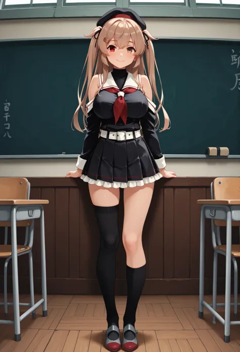 Murasame (KANCOLLE)、(Murayama Nikkantai collection),1 girl , score_9, score_8, score_7, source_anime, game CG ,masterpiece, Highest Quality, nsfw, masterpiece,Highest Quality,great quality,very aesthetic, light brown hair, 1 girl, solo, long hair, chest,ha...