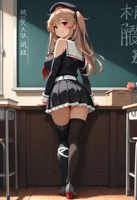 Murasame (KANCOLLE)、(Murayama Nikkantai collection),1 girl , score_9, score_8, score_7, source_anime, game CG ,masterpiece, Highest Quality, nsfw, masterpiece,Highest Quality,great quality,very aesthetic, light brown hair, 1 girl, solo, long hair, chest,ha...