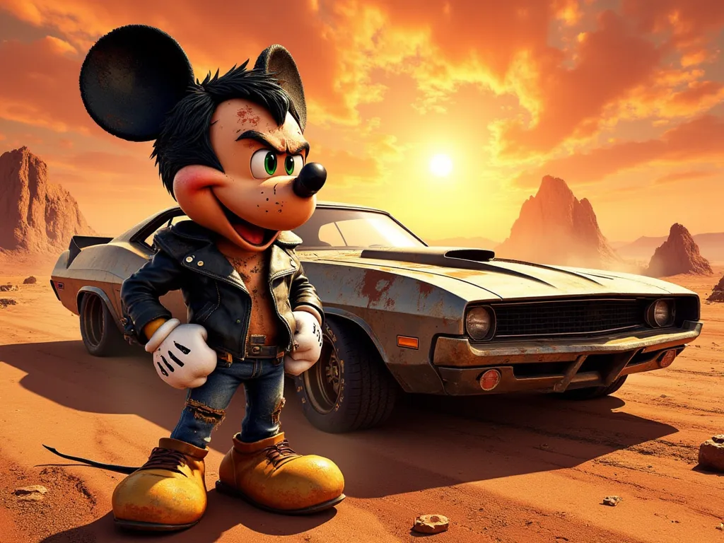 Mickey's Wasteland Ride 🏜️