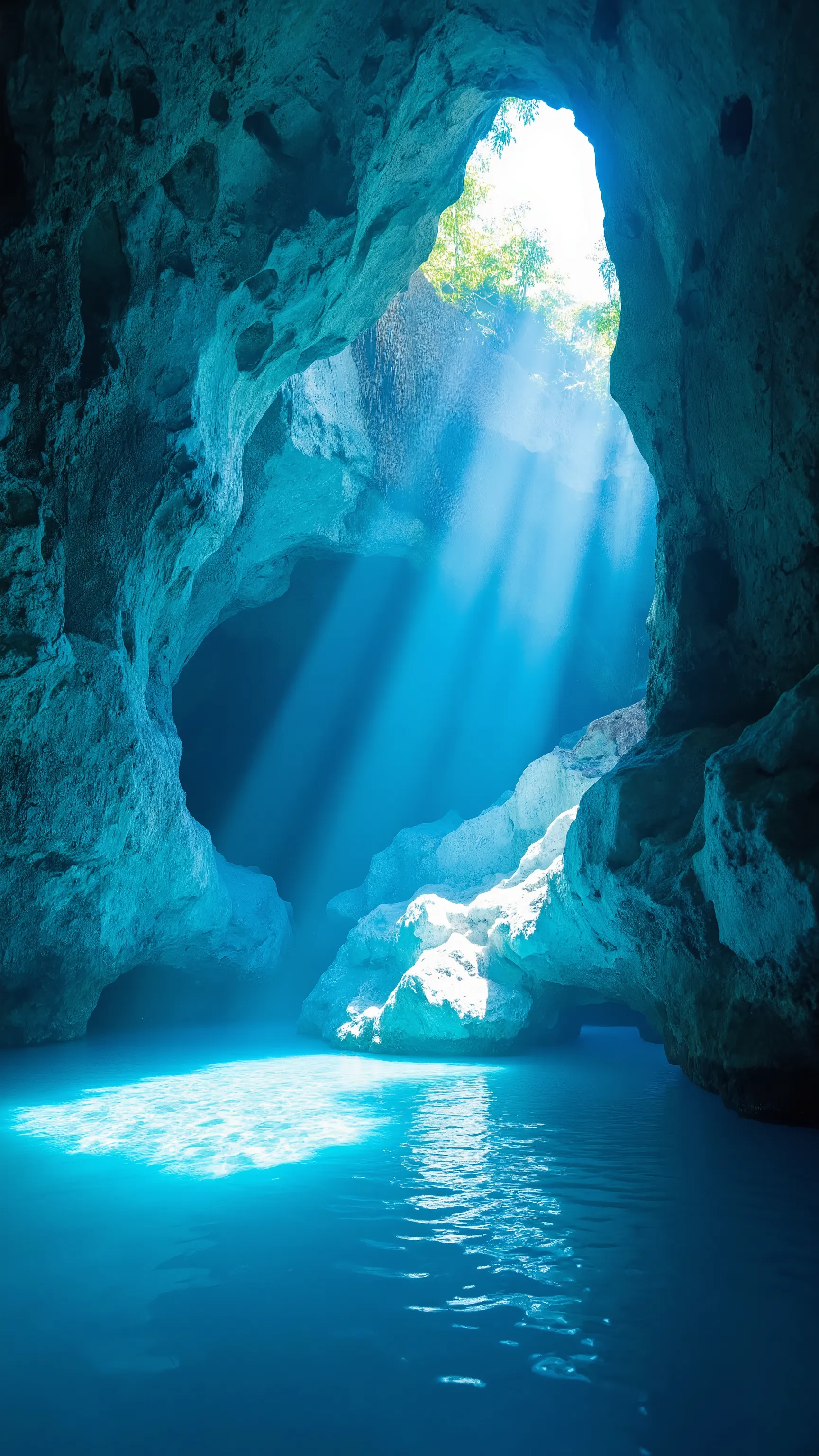 Cave of the Blue Crystal