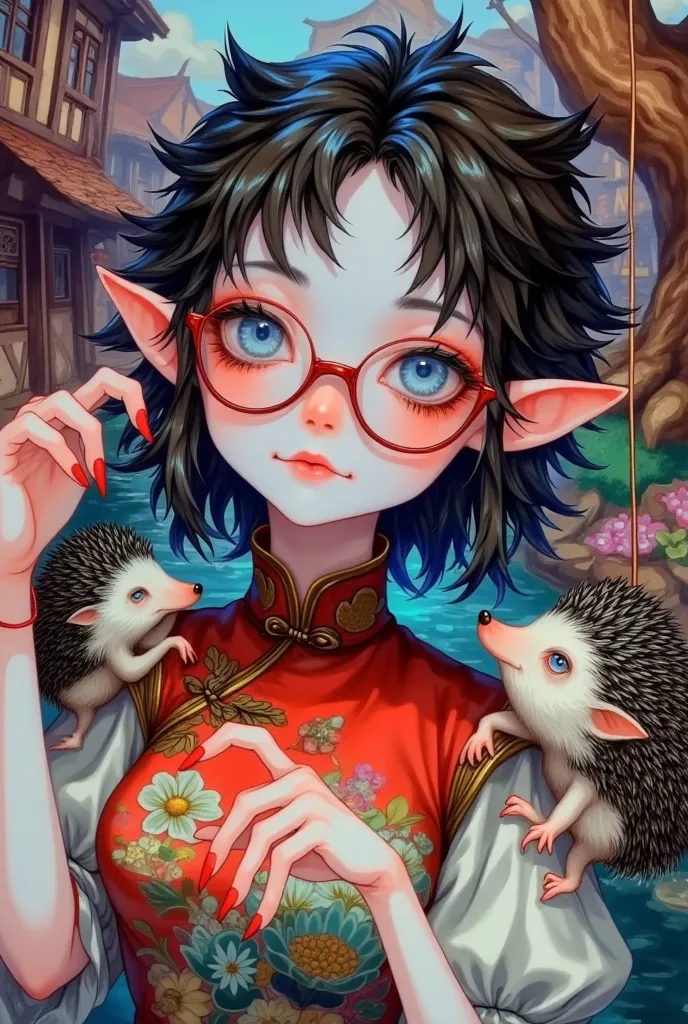 針  ネズ美。