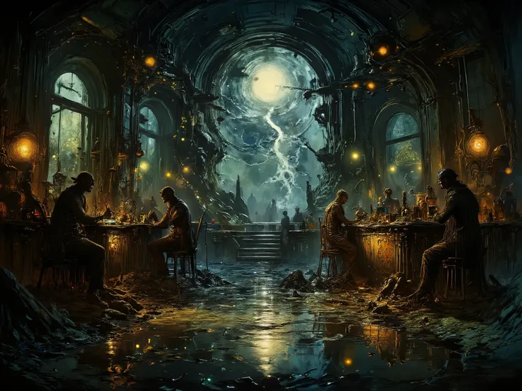 Cyberpunk bar for monsters and mutants
