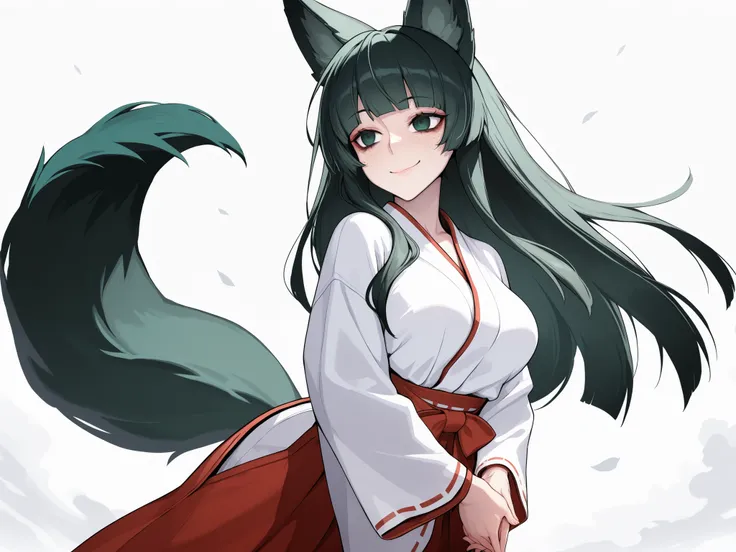 absurdres, (((Ultra HD))), (((Ultra High Quality))), ((hyper detailed)), ((Ultra High Resolution)), (Highly rendered), ((detailed eyes)), (((8K))), ((perfect face)), ((masterpiece)), cinematic, darkened, solo, 1girl, young, thin, Kitsune, fox tail, fox ear...