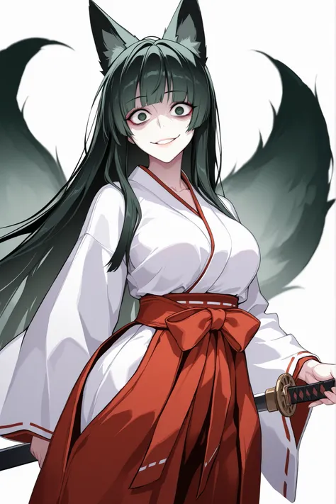 absurdres, (((Ultra HD))), (((Ultra High Quality))), ((hyper detailed)), ((Ultra High Resolution)), (Highly rendered), ((detailed eyes)), (((8K))), ((perfect face)), ((masterpiece)), cinematic, darkened, solo, 1girl, young, thin, Kitsune, fox tail, fox ear...