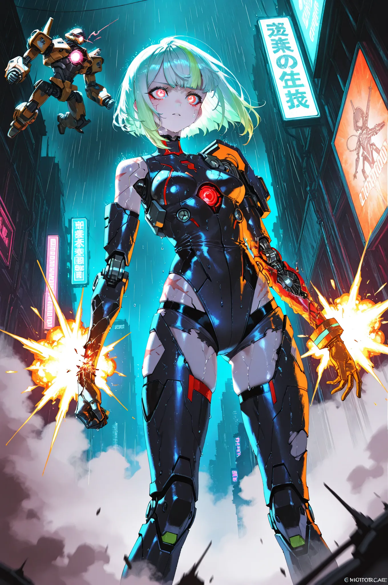 損傷ロボット