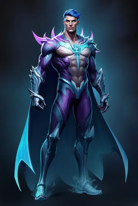 Namor – Nebula’s Tide Skin
Overall Concept:
• Namor evolves into a cosmic sea monarch, embodying the forces of deep space oceans — mysterious, ancient, and otherworldly.
• His traditional Atlantean regalia is reimagined as nebula-forged armor, flowing w...
