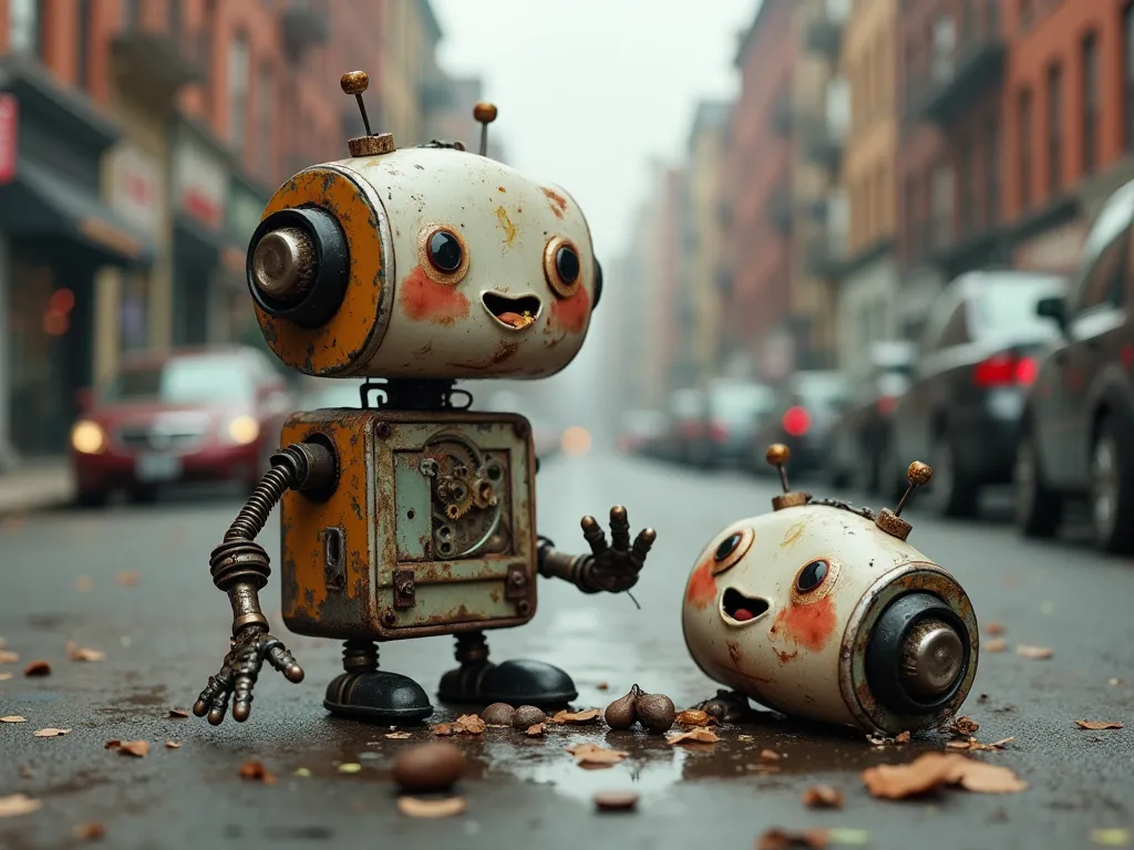 (0430 pt2) damaged robot (OR "HAL 9000 Had Some Valid Points") 