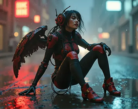 Scrap-Siren: Lament of the One-Winged Rescue Diva