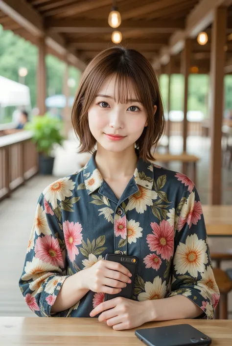 公園での記念写真、in 8K,Best Quality:1.4, 超A high resolution:1.5, (Photorealistic:1.4),masterpiece:1.2,(top-quality:1.4)、Raw photo、1a japanese girl、Cute、 (RAW フォト:1.2), (フォトリアリスティック:1.4), 美しい詳細な女性, ((とてもよく詳しい eyes and face, 美しく詳細な目元, 非常に詳細な顔、はにかんだ笑顔)), 高解像度, とてもよく...