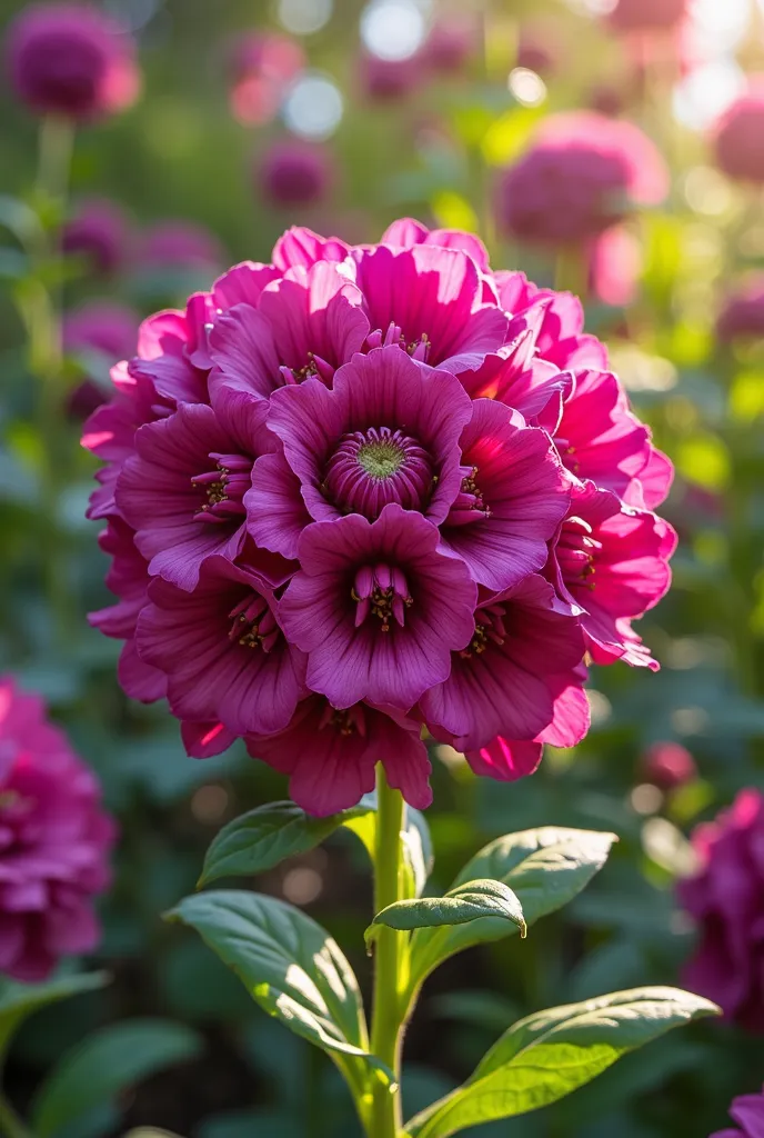 Magenta Blooms.