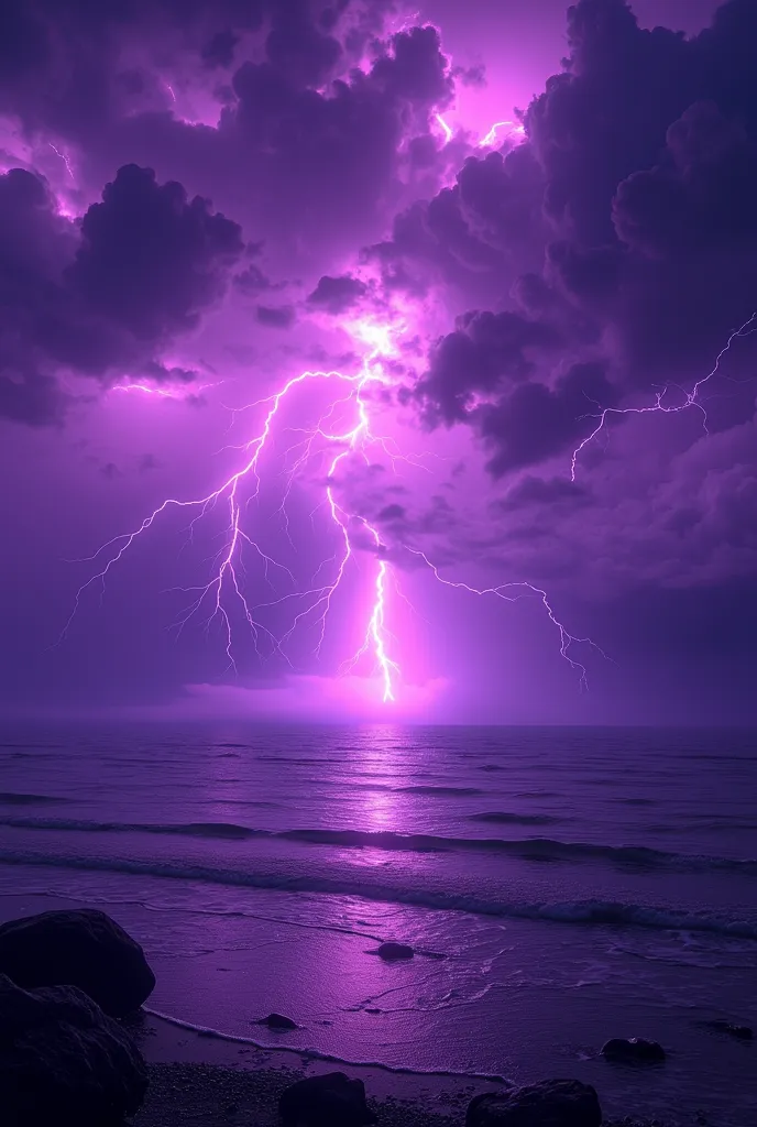 Purple Lightning.