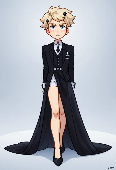 score_9, score_8_up, score_7_up, thick lines, 1 boy, male, male character, black, black predominance, black tons, black diamond, diamond in your head, black diamons in your head, Stven Universe spiration, beauty, elegance, shota, shota male, best focus, be...