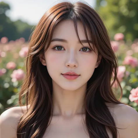 NSFW, (Highest quality), (Ultra-precise CG 16K wallpaper), (Realistic), (High saturation), (Sharp), Beautiful detailed shading, Beautiful natural lighting, Beautiful detail glow, Natural light, Depth of field, (Mature 24 year old woman, One person), (Beaut...