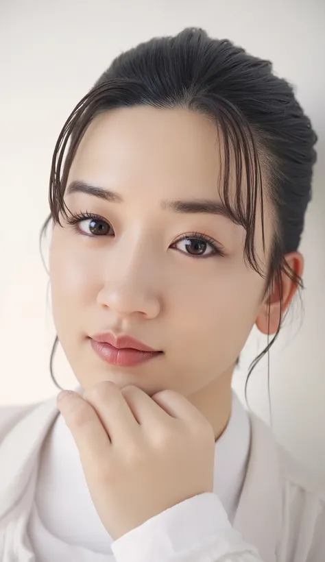 smile:2.0、Tilt her face slightly to the right ;2.1 (super precise human body structure , Highest Quality、 RAW photos 、8k、32K、 Penis Masterpiece 、 realistic 、 photorealistic :1.37)、images of cute Japanese women removing items from shelves、 I'm weari...