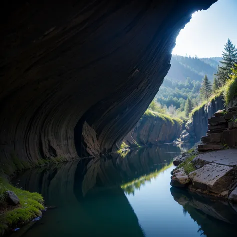 Rock slope