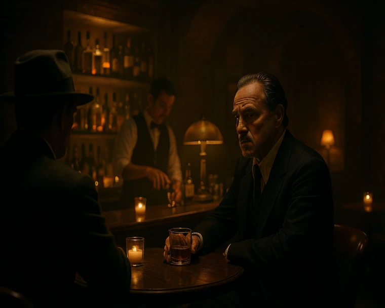 Shadows at the Bar