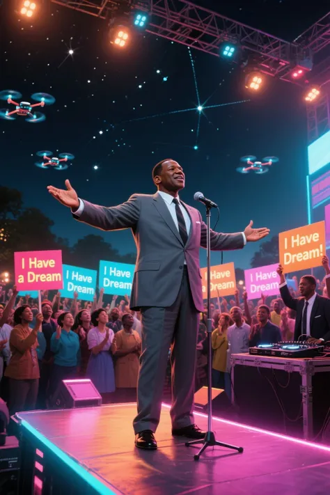 Se Martin Luther King tivesse feito seu discurso em um festival estilo Coachella