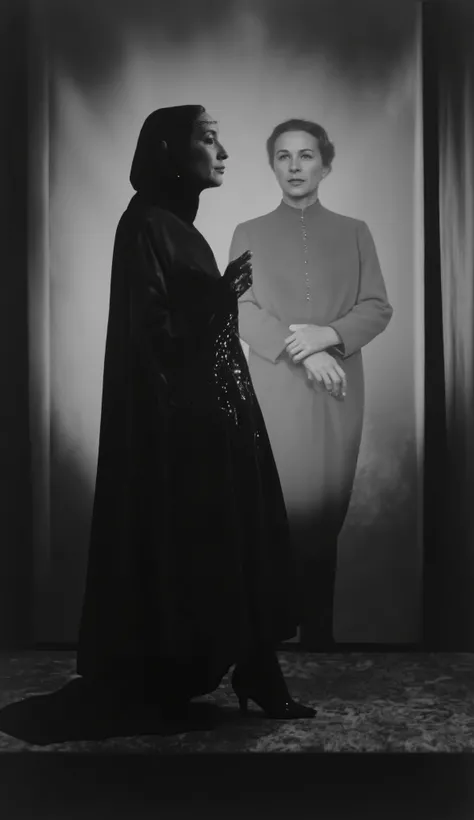 Art Film Hitchcock (1943) With his friend raven, type, cinematic, arte brutals, stunning artwork