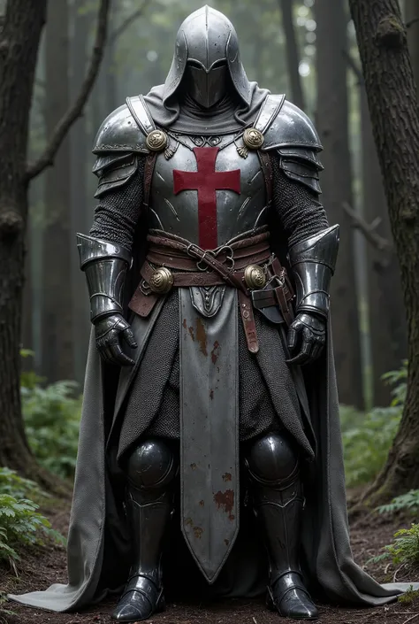 ( Classic Templar Uniform , with an imposing front , each rustic detail of a uniform that made history in the Great Crusades from the front, it is possible to see every detail in design with a determinism unique to the time , just looking at every detail w...
