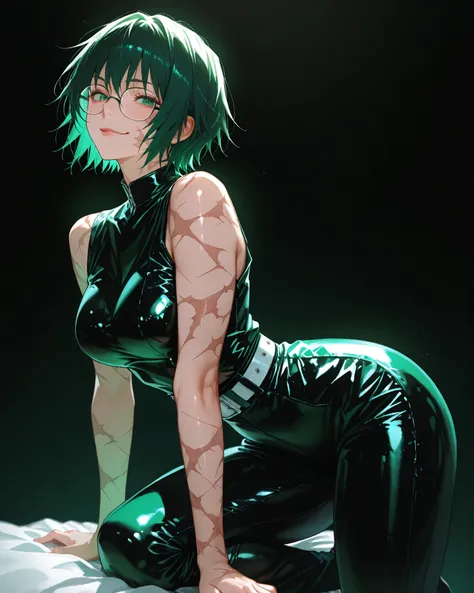 closeup, Sluisap, eyes、usnr、GBF_style、748cmstyle、32K、Semi-realistic、 super detailed description 、Artwork、Original Works、 detailed color、 detailed eyes、 detailed lips 、 The Greatest Masterpiece、Professional work、normal Breasts , Jujutsu Kaisen character , M...