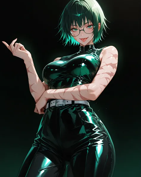 closeup, Sluisap, eyes、usnr、GBF_style、748cmstyle、32K、Semi-realistic、 super detailed description 、Artwork、Original Works、 detailed color、 detailed eyes、 detailed lips 、 The Greatest Masterpiece、Professional work、normal Breasts , Jujutsu Kaisen character , M...