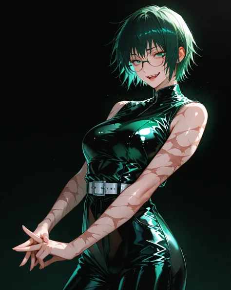 closeup, Sluisap, eyes、usnr、GBF_style、748cmstyle、32K、Semi-realistic、 super detailed description 、Artwork、Original Works、 detailed color、 detailed eyes、 detailed lips 、 The Greatest Masterpiece、Professional work、normal Breasts , Jujutsu Kaisen character , M...