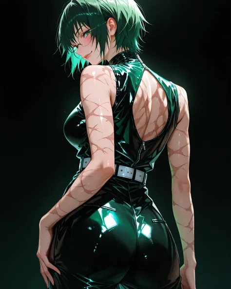 closeup, Sluisap, eyes、usnr、GBF_style、748cmstyle、32K、Semi-realistic、 super detailed description 、Artwork、Original Works、 detailed color、 detailed eyes、 detailed lips 、 The Greatest Masterpiece、Professional work、normal Breasts , Jujutsu Kaisen character , M...