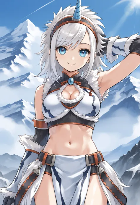 best quality, integrated scenery, integrated background, extremely delicate and beautiful, meticulous details, good composition, , cute face, perfect face,( score_9:0.9), score_8_up, score_7_up,rating_safe, anime style,(zPDXL), Armor , young_girl, Alone, s...