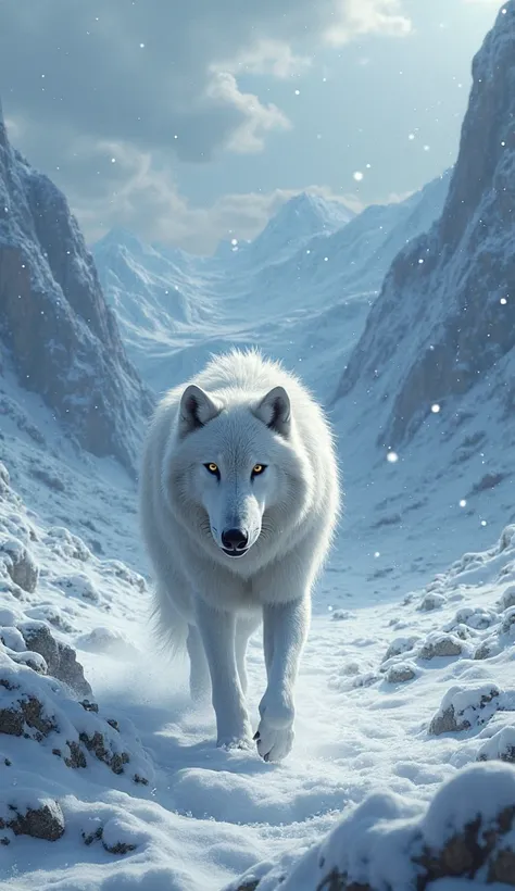 Nordic Fantasy: Frozen Fantasy World, Wolf