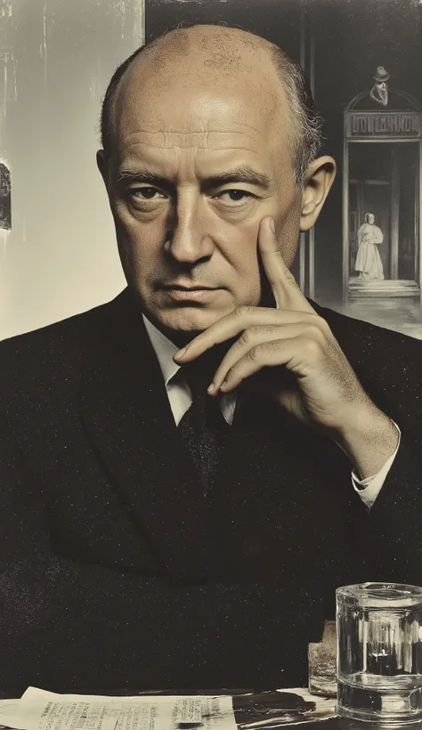 Film Alfred Hitchcock (1943) ultra-real, cinematico, Arte Brutals